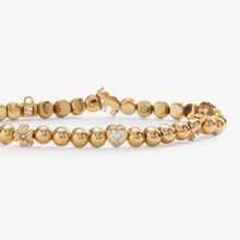 Load image into Gallery viewer, Love and Luck Charm Stretch Bracelet