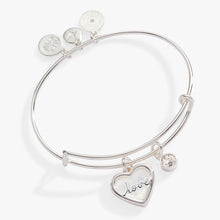 Load image into Gallery viewer, Love Mother of Pearl Bangle