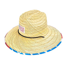 Load image into Gallery viewer, Peter Grimm Loyalist - Straw Lifeguard Hat