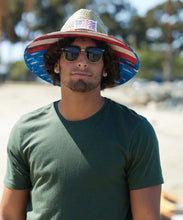 Load image into Gallery viewer, Peter Grimm Loyalist - Straw Lifeguard Hat