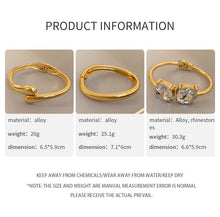Load image into Gallery viewer, Luxury Minimalist Glossy High-grade Shiny Bracelets -   Simple Temperament Cold-Tone Bangles (MAC242)