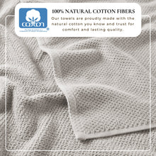 Load image into Gallery viewer, Cotton Textured Bath Towel Set - Acacia Collection