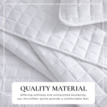 Load image into Gallery viewer, Box-Stitched Seersucker Quilt Set - Seersucker Collection