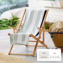 Load image into Gallery viewer, Striped Cabana Beach Towel - Edgartown Collection