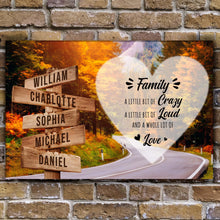 Load image into Gallery viewer, A Lot of Love Family Names Sign II