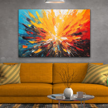 Load image into Gallery viewer, Modern Color Burst Wall Art