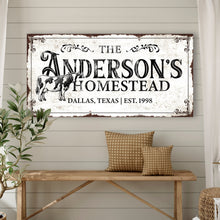 Load image into Gallery viewer, Homestead Sign IX