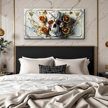 Load image into Gallery viewer, 3D Rose and Skull Wall Art II