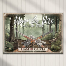 Load image into Gallery viewer, Gun Themed We Got This Couple Sign
