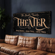 Load image into Gallery viewer, Personalized Theater Sign VI