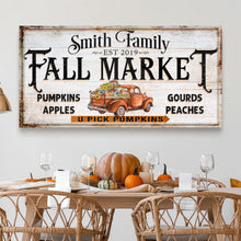 Load image into Gallery viewer, Fall Market Pumpkin Patch Sign