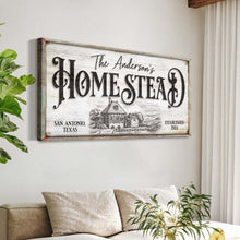 Load image into Gallery viewer, Homestead Sign X