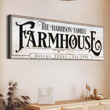 Load image into Gallery viewer, Vintage Rust Farmhouse Sign
