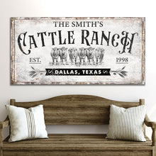 Load image into Gallery viewer, Branded Cattle Ranch Sign VI