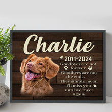 Load image into Gallery viewer, Pet Memorial Sign VIII