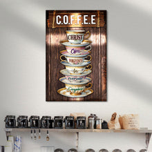 Load image into Gallery viewer, Our C.O.F.F.E.E Faith Sign VIII