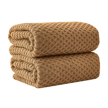 Load image into Gallery viewer, Cotton Diamond Waffle Weave Bath Towel Set - Grayson Collection