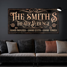 Load image into Gallery viewer, Personalized Theater Sign V