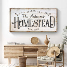 Load image into Gallery viewer, Homestead Sign VII