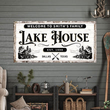 Load image into Gallery viewer, Lake House Sign VIII