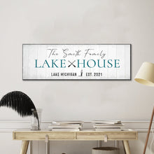 Load image into Gallery viewer, Classic Family Lake House Sign