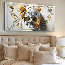 Load image into Gallery viewer, 3D Rose and Skull Wall Art