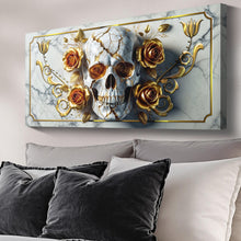 Load image into Gallery viewer, 3D Rose and Skull Wall Art II