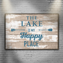Load image into Gallery viewer, The Lake Is My Happy Place Sign III