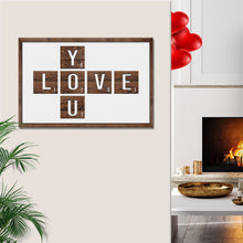 Load image into Gallery viewer, Valentine Love You Sign
