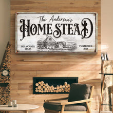 Load image into Gallery viewer, Homestead Sign X