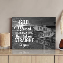 Load image into Gallery viewer, That Led Me To You Family Names Sign