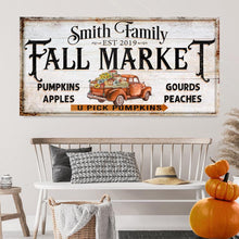 Load image into Gallery viewer, Fall Market Pumpkin Patch Sign