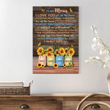 Load image into Gallery viewer, Mother's Day Sign To Me You Are My World