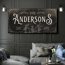 Load image into Gallery viewer, Gothic Family Sign IV