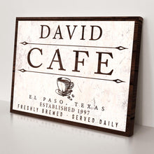 Load image into Gallery viewer, Cafe Sign II