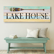 Load image into Gallery viewer, Lake House Coastal Sign