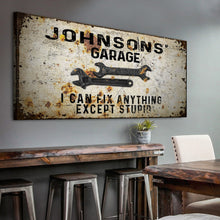 Load image into Gallery viewer, Garage Sign