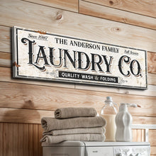 Load image into Gallery viewer, The Laundry Room Sign VIII