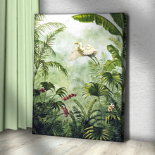 Load image into Gallery viewer, Tropical Rainforest Plants Canvas Wall Art