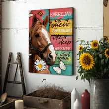 Load image into Gallery viewer, Everyday Is A New Beginning Faith Sign