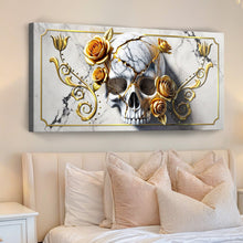 Load image into Gallery viewer, 3D Rose and Skull Wall Art