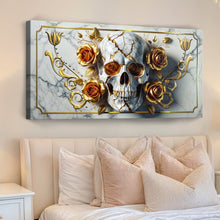 Load image into Gallery viewer, 3D Rose and Skull Wall Art II