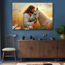 Load image into Gallery viewer, Jesus and Horse Faith Wall Art II