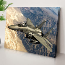 Load image into Gallery viewer, Fighter Plane Canvas Wall Art