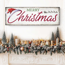 Load image into Gallery viewer, Vintage Merry Christmas Sign IV