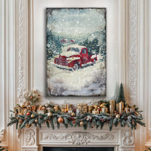 Load image into Gallery viewer, Vintage Truck With Christmas Tree Wall Art II