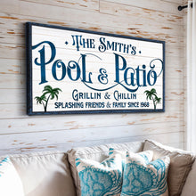 Load image into Gallery viewer, Personalized Pool Bar Sign II