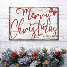 Load image into Gallery viewer, Merry Christmas Sign X