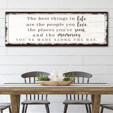 Load image into Gallery viewer, The Best Things In Life Sign VII