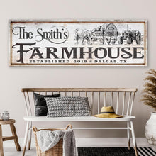 Load image into Gallery viewer, Vintage Rust Farmhouse Sign II